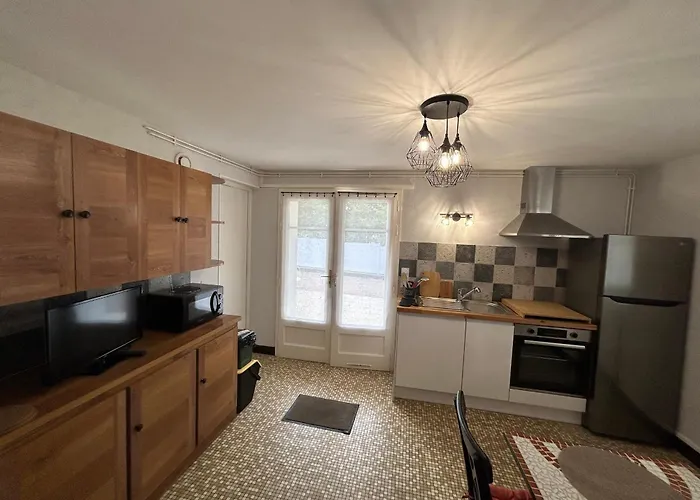 Apartamento Centre-ville La Roche-posay, Jardin, Terrasse, Wifi, Lave-vaisselle - Fr-1-541-147 *